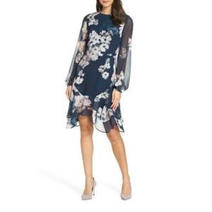 COOPER ST Triton Shark Bite Ruffle Hem Dress 8 NWT